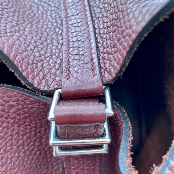 HERMES Picotin 18 / Bordeaux Clemence leather - Picture 16 of 16